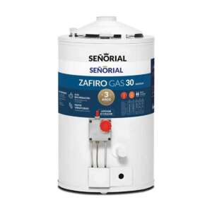 TERMOTANQUE GAS SEÑORIAL TSZ30 30 LT ALTA REC REVERSIBLE (BIGAS)