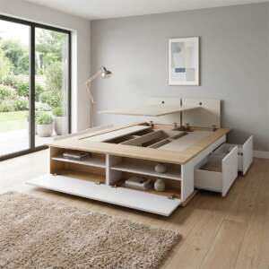 CAMA TABLES 6462 BOX 4 PTAS  4 CAJ 1,40 A 1,60