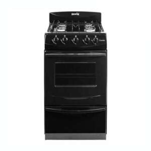COCINA ESCORIAL CANDOR 51 CM NEGRA G/NAT