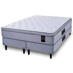 CONJUNTO COL. KENSINGTON RESORTES POCKET 2,00 X 2,00 KING KOIL