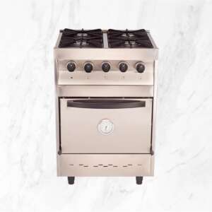 COCINA DANDA C600 SIENA 60 CM 4 HORN INOX