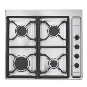 ANAFE GAS LONGVIE A6600XF ENC.VALV.SEGU. INOX