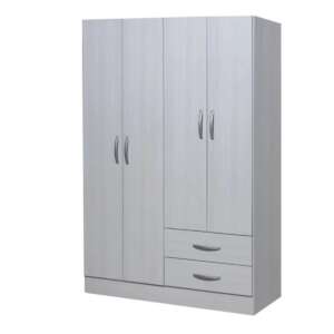 ROPERO RICCHEZZE BENEVENTO 1,20 MT 4 PTAS BLANCO ALPINO