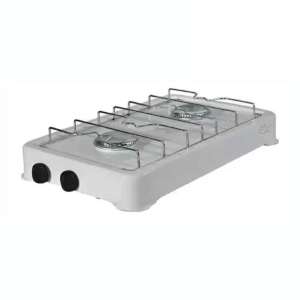 ANAFE GAS BROGAS 2307 2 HORN EPOXI FRONT G/NAT