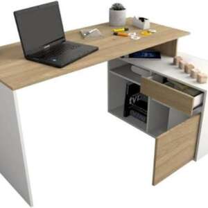 MUEBLE OFICINA TABLES 3048 ESCRITORIO C/BAJO OLMO/EVEREST