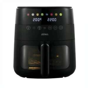 FREIDORA AIRE ATMA FR248ABP 8 LTS C/VISOR NEGRA