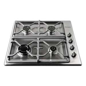 ANAFE GAS FLORENCIA 6748I 4 HORN INOX REJA FUND