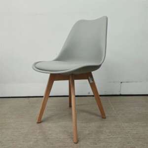 SILLA LAURY TULIP GRIS