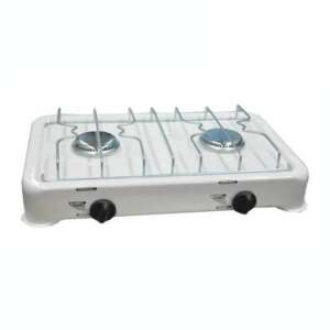 ANAFE GAS BROGAS 2205 2 HORN EPOXI G/NAT