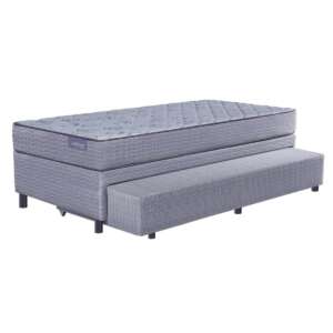 SOMMIER BICAMA INDUCOL AGRA+COLCHON 30KG  0,90 X 1,90