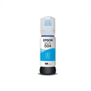 TINTAS IMPRESORA EPSON 504 CYAN CONTINUA 70 ML