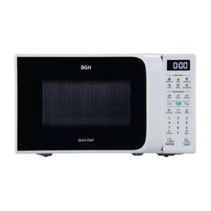 MICROONDAS BGH B120DB20I 20 LTS DIGITAL BLANCO