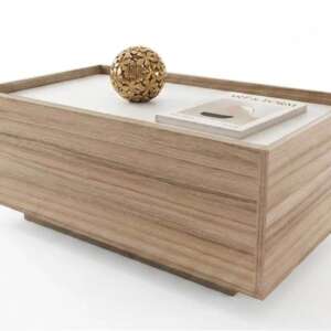 MESA DE LIVING TABLES 4235-CCB 1PTA COCO BOLO/BLANCO