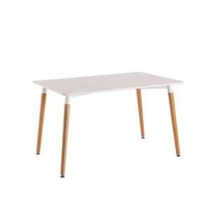 MESA LAURY EAMES RECTANGULAR 1,20 BLANCA