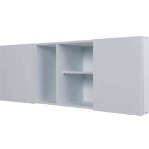 MUEBLE COCINA RICCHEZZE LIVORNO ALACENA 1,60 3P BLANCO NORTE